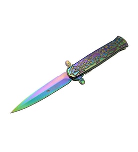 Sibirya Kurukafa Rainbow Çakı Marka:Sibirya Ürün Kodu: S-2079X 22 CM