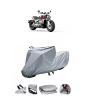 Triumph Rocket  Gri Motosiklet Brandası ARKA ÇANTA UYUMLU DEĞİLDİR