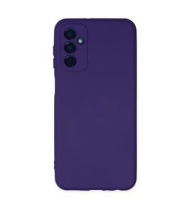 Galaxy M23 Kılıf Nano Içi Kadife Silikon - Mor