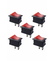 Aç Kapa Anahtar kırmızı Switch Mini 5 Adet