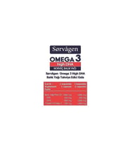 Sorvagen Omega 3 High DHA Norveç Balık Yağı 50 Kapsül