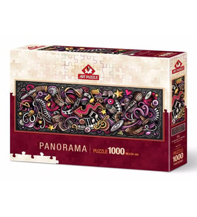 Art Puzzle Ritmin Elementleri 1000 Parça Panorama Puzzle