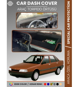 RENAULT 21 CONCORDE Torpido Örtüsü Ön Göğüs Koruma Torpido Koruma Araca Özel Tam Uyum Kaymaz