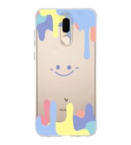 Huawei Mate 10 Lite Uyumlu Baskılı Yumuşak Silikon Şeffaf Telefon Kılıfı