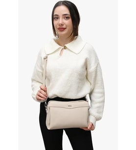 Bayan Linen Portföy Çanta 67-6012 (Bej)