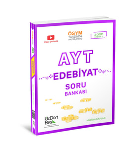 2021 Ayt Edebiyat Soru Bankası Üç Dört Beş Yayınları