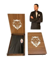 Galatasaray Orijinal Erkek Siyah Ceket (Hediyelik Ahşap Kutulu)
