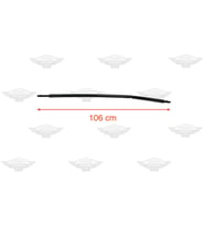 TOYOTA COROLLA SAĞ ARKA DIŞ SİYAH SIYIRICI FİTİL 2013-2018 75730-02410-ITQ