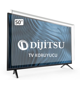Dijitsu 50DS8800 TV EKRAN KORUYUCU - Dijitsu 50" inç Ekran Tv Kırılmaz Koruma Paneli