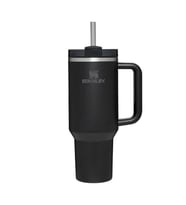 STANLEY 10-10824-399 PİPETLİ QUENCHER H2.O FLOWSTATE 1.18 L. PASLANMAZ ÇELİK TERMOS BARDAK SİYAH