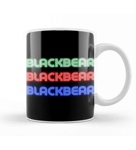 Blackbear Blackbear Blackbear Kupa Bardak Porselen