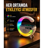 2025 Yeni Seri 15W Kablosuz Şarjlı LED Atmosfer Lambası