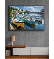 Koç stüdyo Modern tasarım kanvas tablo 50x70 (Çok Renkli)