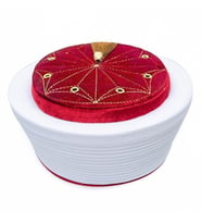 Endülüs  İmam Sarığı Bordo Renk-Keçe Üstü Cübbe Rengi Kumaş  174 gr