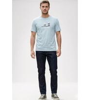 Jack & Jones Jcodust Erkek Tişört (Mavi)