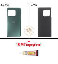One Plus Yapıştırıcı One Plus 10 Pro Yeşil Yapıştırıcı B-7000 Yapıştırıcı Arka Kapak Arka Cam Batarya Kapağı Lazer Kesim Kapak Pil Kapağı Back Cover