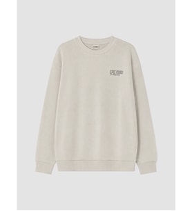 LCW Kids Gri Baskılı Erkek Çocuk Kalın Sweatshirt