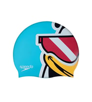 Speedo Printed Character Cap iu Blue Çocuk Bonesi 8-00232606348 Mavi
