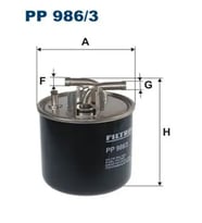 FILTRON PP9863 Yakit Filtresi 057127435C 057127435E