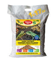Bonny Nice Doğal Çam Pellet Sürüngen Taban Malzemesi 10 kg 17 l