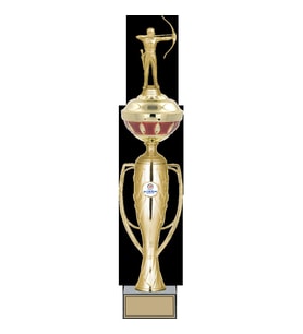ODAK KUPA - Figürlü Kupalar - Okçu Figürlü Kupalar FG-073 A - 55 cm