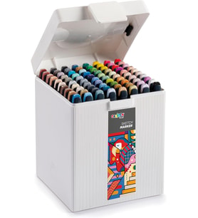 Carioca Plus Sketch Marker Çift Tarafli Çizim Kalemi 80 Renk