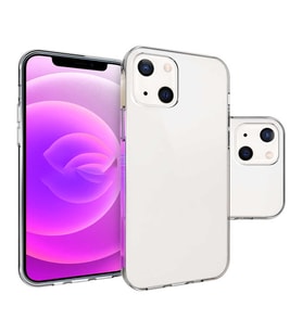 Apple iPhone 14 Uyumlu Kılıf Zore Süper Silikon Kapak (Renksiz)