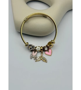 Çelik Gold Pandora Bileklik - 25-blk258