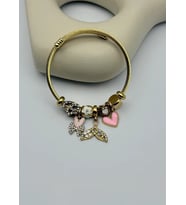 Çelik Gold Pandora Bileklik - 25-blk258