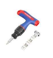WORKPRO WP221072 7-IN-1 Profesyonel CR-V T- Saplı Cırcırlı Manyetik Tornavida Seti