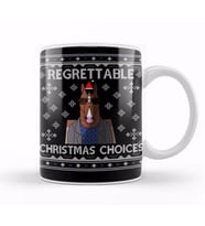 BoJack Horseman Regrettable Christmas Choices Kupa Bardak Porselen