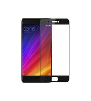 Xiaomi Mi 5S Ekran Koruyucu Ekranı Tam Kaplayan Düz Cam Ekran Koruyucu (Siyah)
