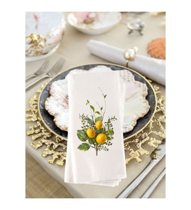 Limon Baskılı Sunum Peçetesi 20li