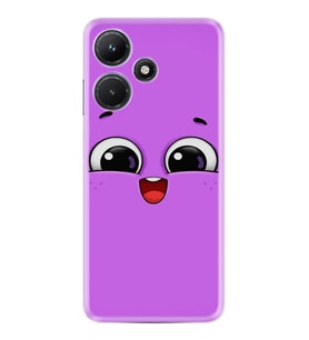 Infınıx Hot 30i Kılıf Silikon Desen Özel Seri Purple Sweety 1717