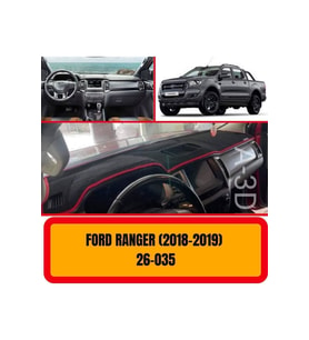 Ford Ranger (2018-2019) Torpido Koruma Koruyucu Kilifi Halisi Örtüsü Aksesuar Yedek Parça