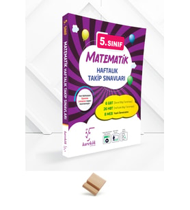 Karekök 5. Sınıf Matematik Haftalık Takip Sınavları ve Telefon Standı