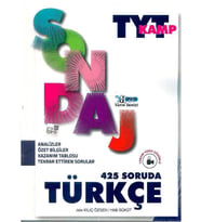 TYT Türkçe Pro 425 Soruda Sondaj Kamp Yayın Denizi