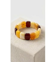 Rolex Kesim Kehribar Bileklik
