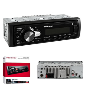 PIONEER MVH-140BT Araç Oto Teyp 4X50 Watt BT USB AUX FM