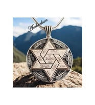 Amberkan İsmi Azam Dualı Gümüş Kolye