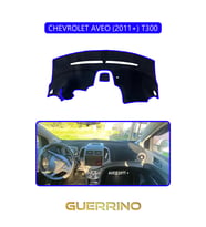 CHEVROLET AVEO 2011+ T300TORPİDO KORUMA HALISI MAVİ KENAR