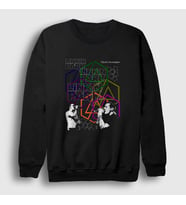 Presmono Unisex Siyah Poster Linkin Park Sweatshirt 98471tt