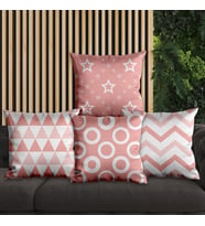 eJOYA Modern Tasarımlı 4'lü Yastık İçi Ve Kırlent Kılıfı 45cm 113662