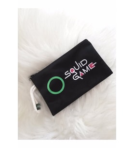 Squid Game Daire Bez Cüzdan Kalemlik