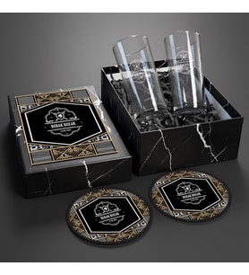 Kişiye Özel Premium Rakı Bardağı Seti – Premium Kutuda – Rakı Sofrası Hediyesi