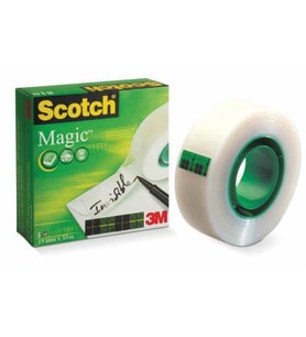 3M Scotch Görünmez Bant 19 mm x 33 m Magic 810