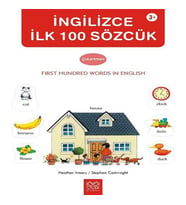 İngilizce İlk Yüz Sözcük Çıkartma Kitabı