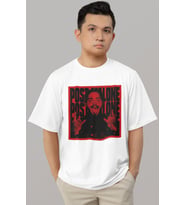 Tasarım Post Malone Rapper Şarkıcı Baskılı Unisex Oversize Tişört