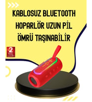 Uzun Pil Ömürlü Bluetooth 5.1 Hoparlör