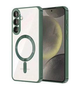 Northcity Samsung Galaxy A27 5G Uyumlu Kross Magneticsafe Kapak - Koyu Yeşil